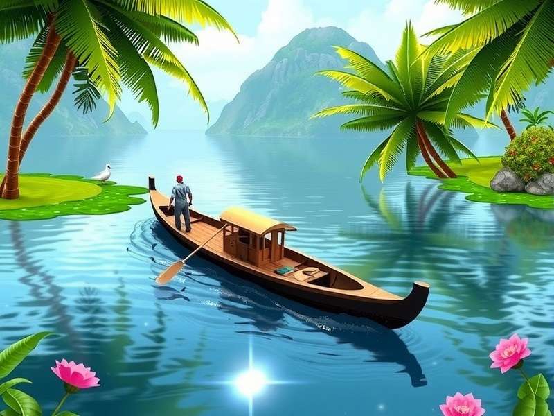 Kerala Backwaters Magic Game Screenshot